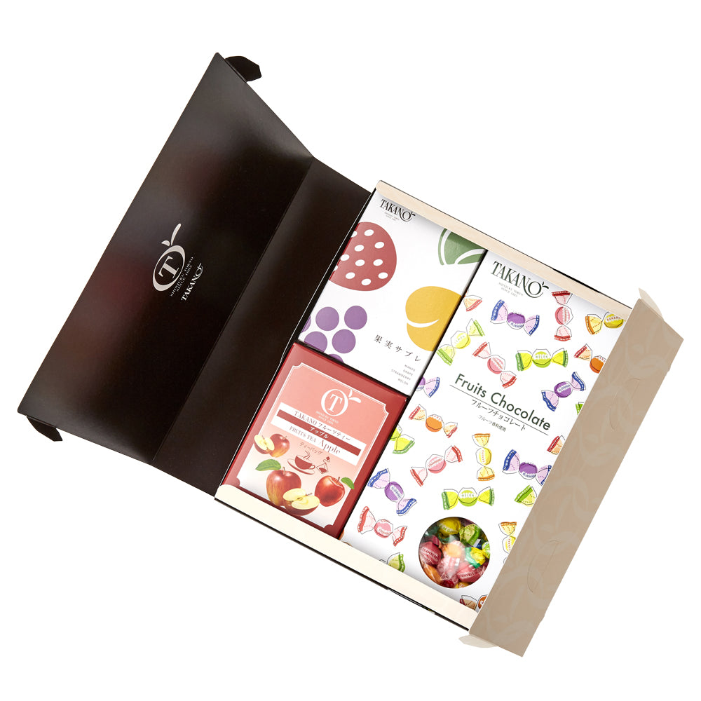 新宿高野 フルーツチョコレート&紅茶セットEA