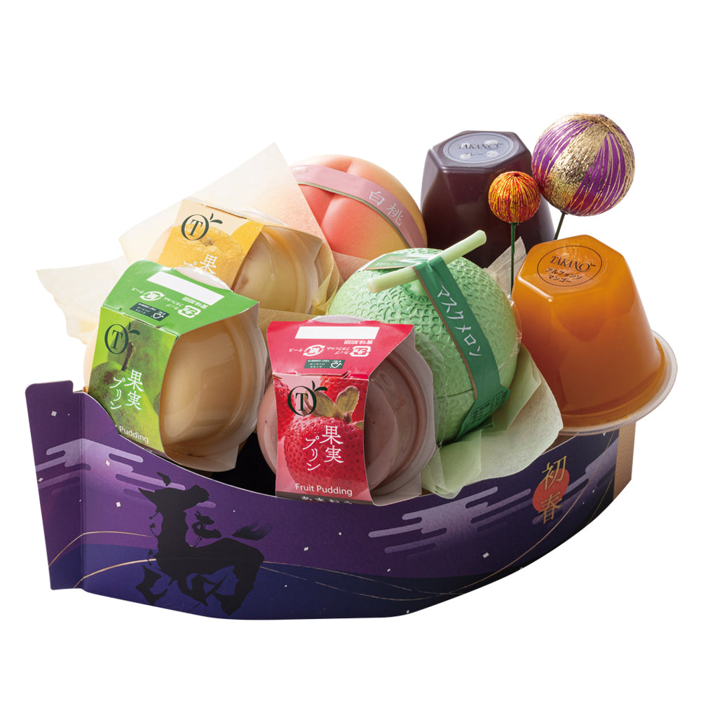 新宿高野 宝船デザートセット