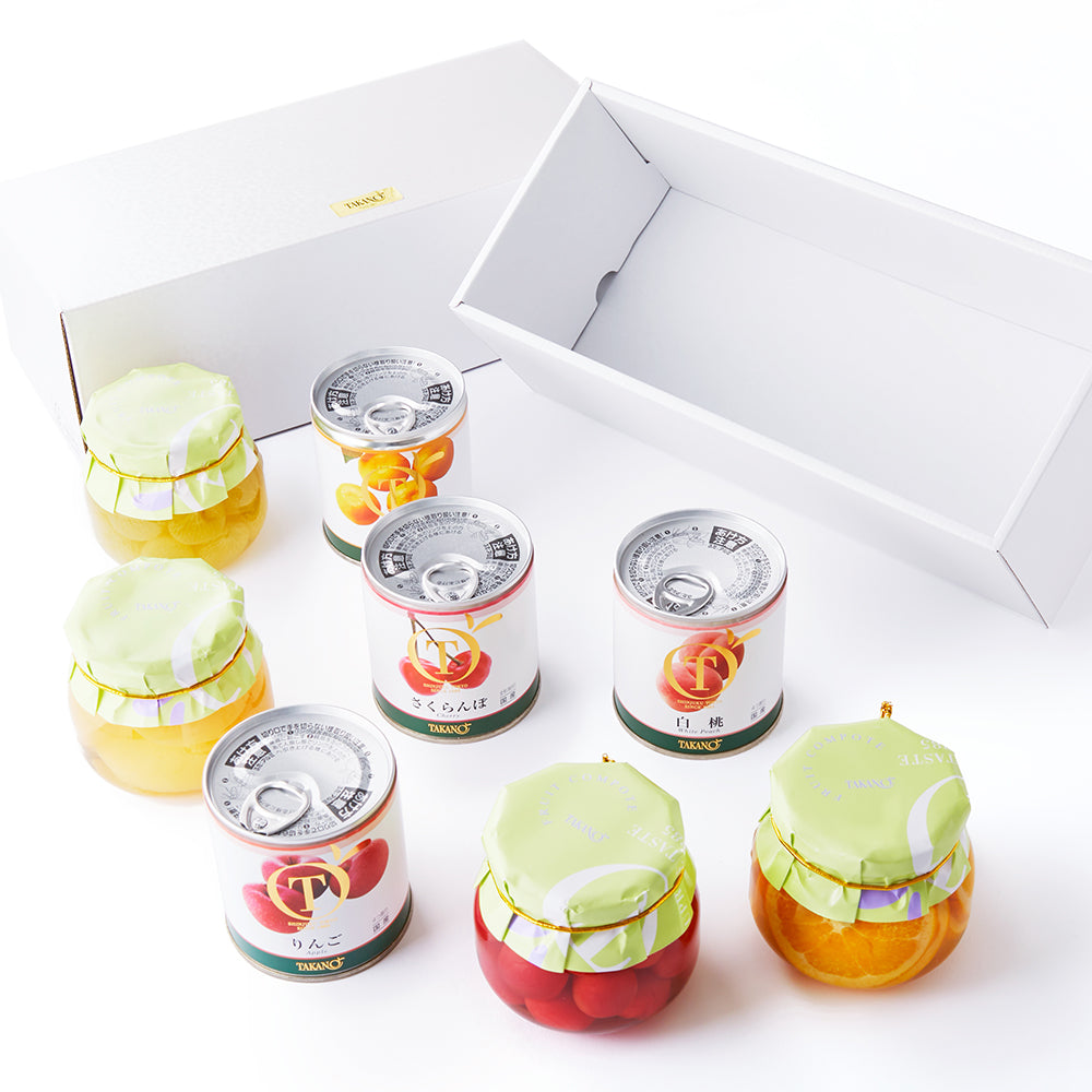 新宿高野 缶詰・コンポート3入用ギフト箱