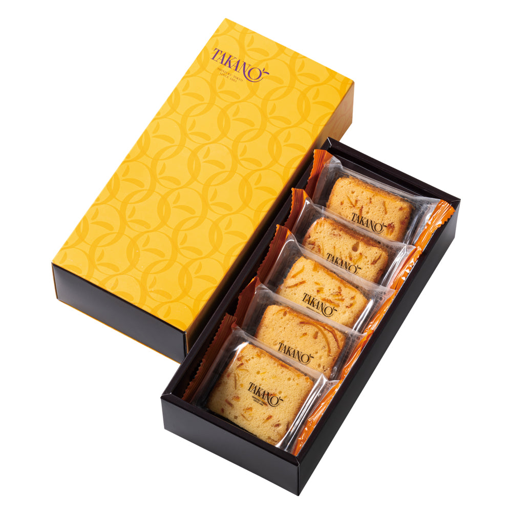 新宿高野 果実ケイク オレンジ5入