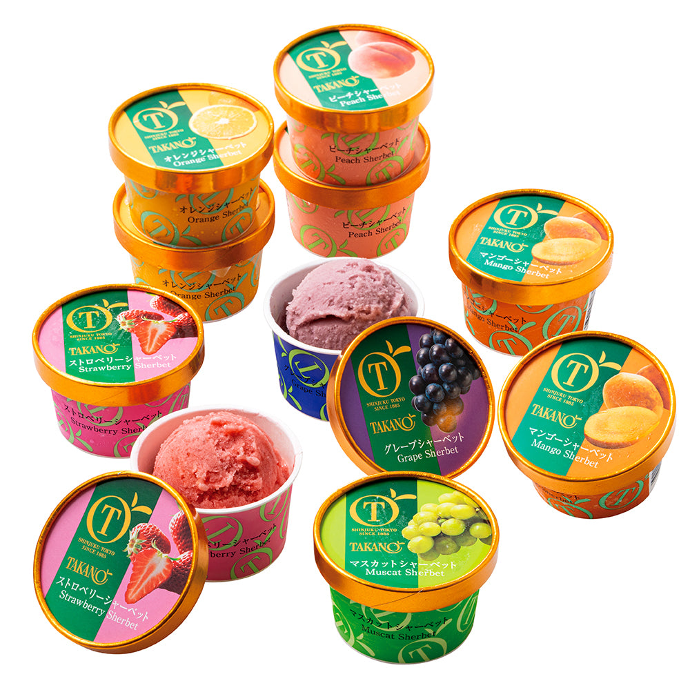 超絶10000円福箱【フルーツシャーベット】 新宿高野 フルーツシャーベットB – 新宿高野オンラインショップ