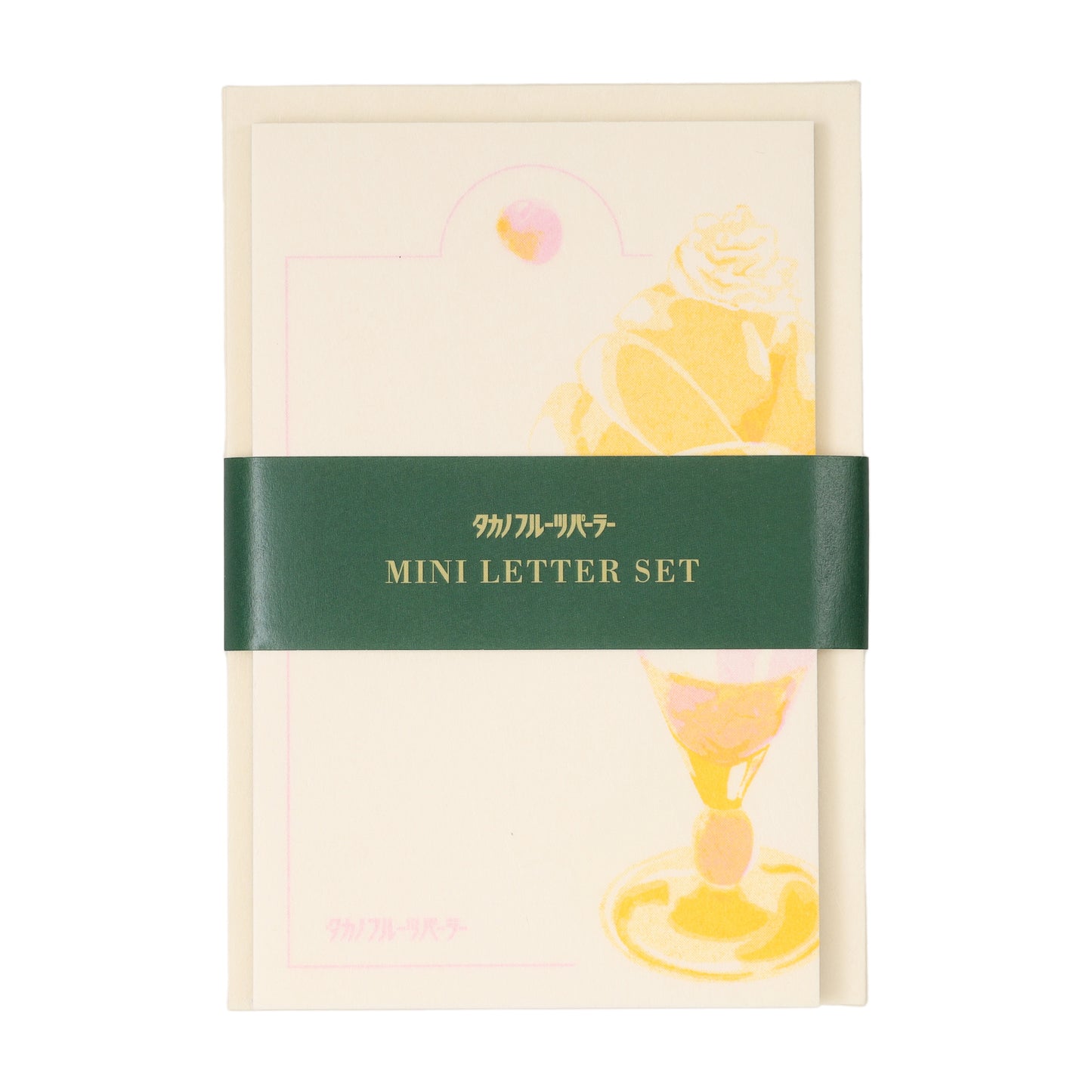 ミニレターセット タカノフルーツパーラー 桃パフェ TAKANO×LOFT ロフトフルーツパーラー