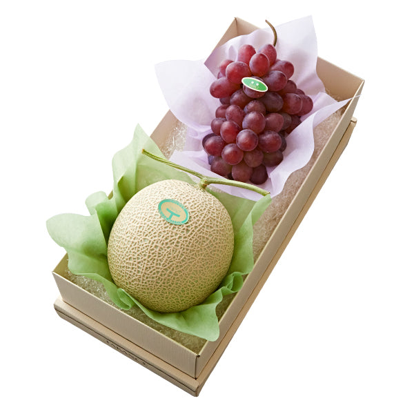 マスクメロン&紫苑ぶどう