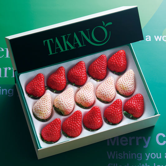 新宿高野 クリスマス苺 紅白セット #94993