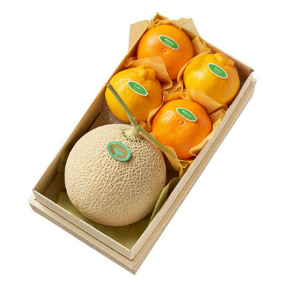 新宿高野 マスクメロン＆紅まどんな、デコポン