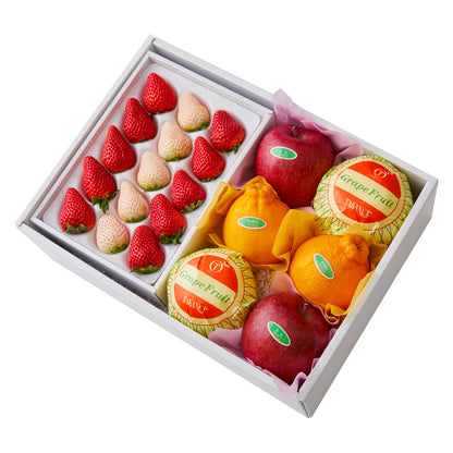 新宿高野 紅白いちご＆旬果A #29100