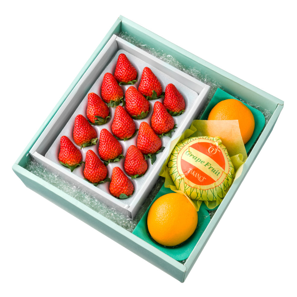 新宿高野 ストロベリーセットEN