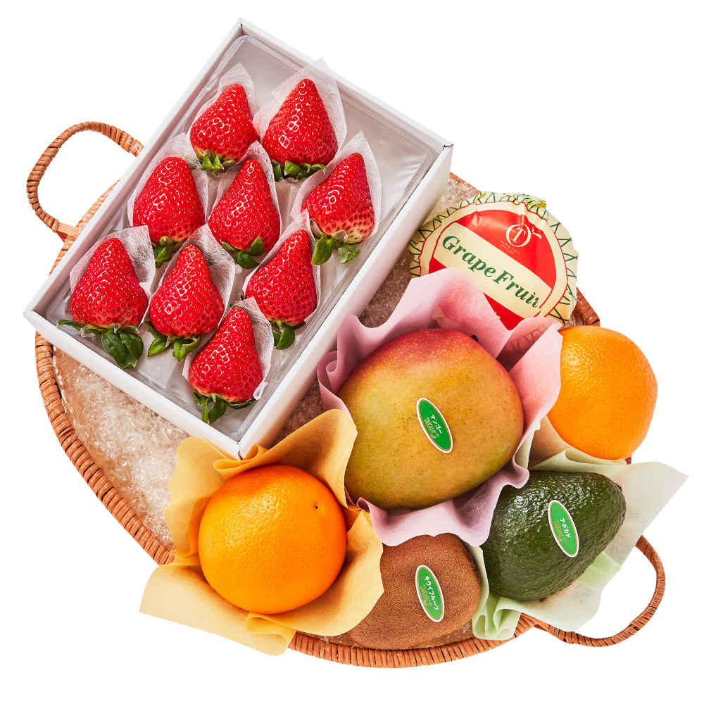 新宿高野 さくらももいちご9バスケットB #29100