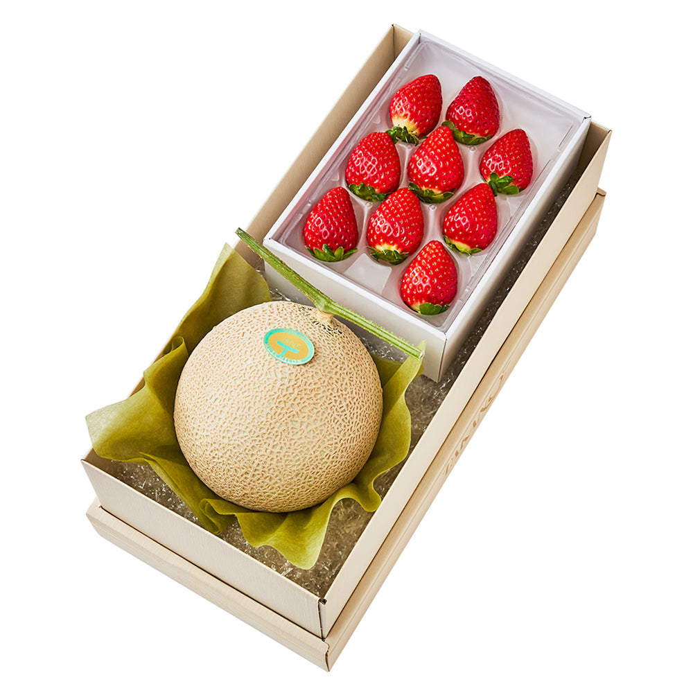 新宿高野 マスクメロン＆まりひめいちごB #29100