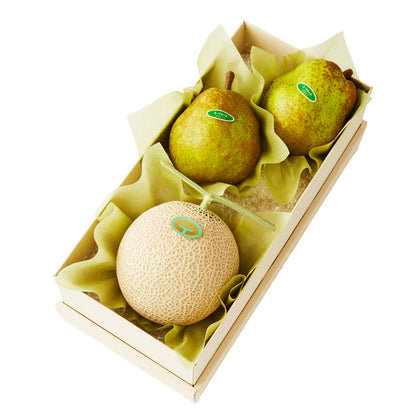 新宿高野 マスクメロン＆大玉ラ・フランスB #29100