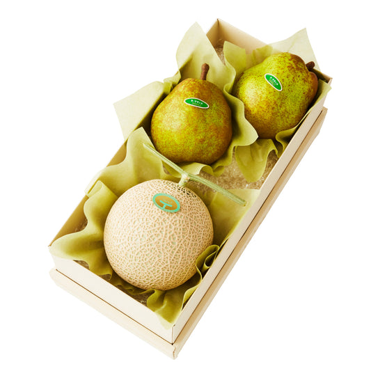 新宿高野 マスクメロン＆大玉ラ・フランスB #29100