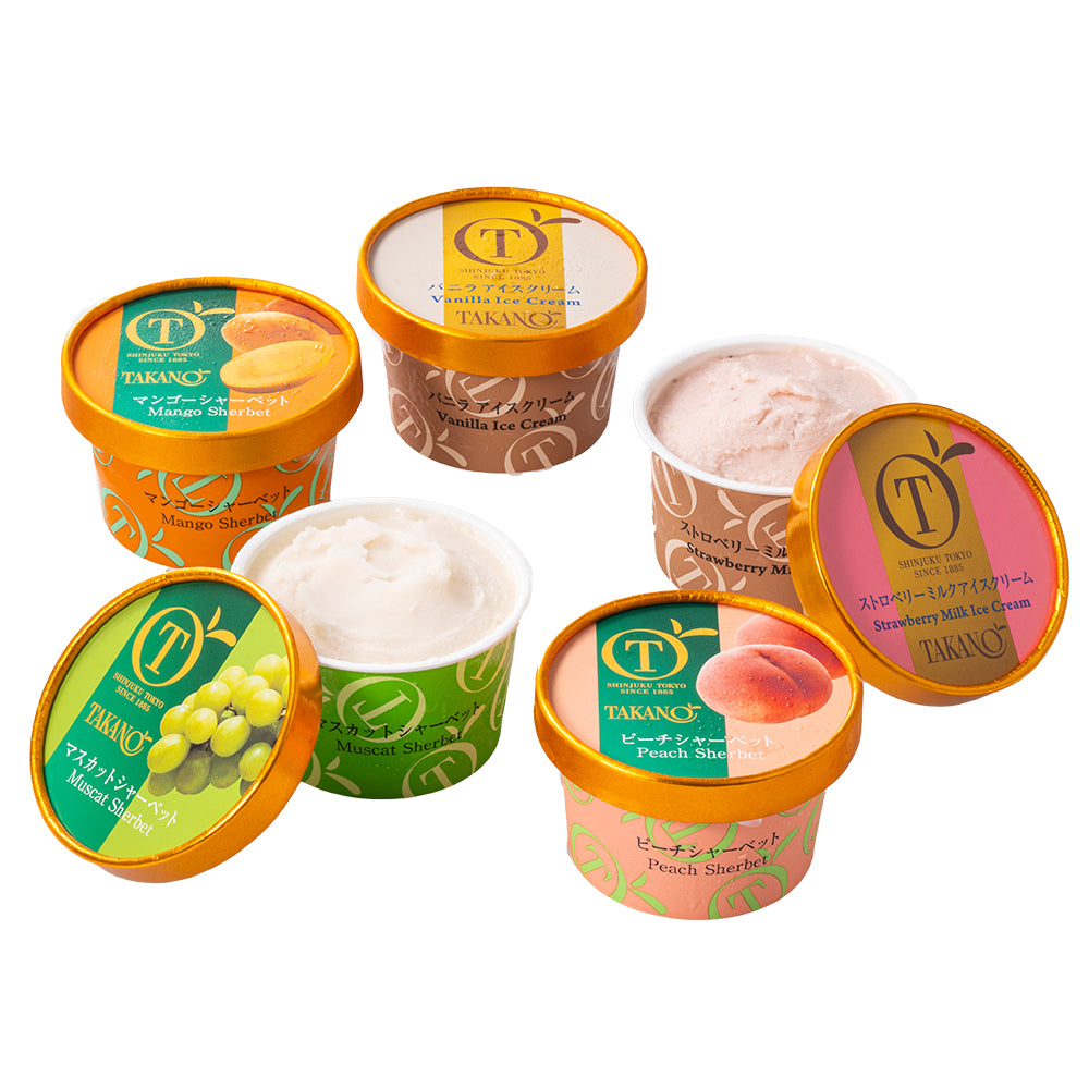 新宿高野 母の日 アイス＆シャーベット5入 #94535