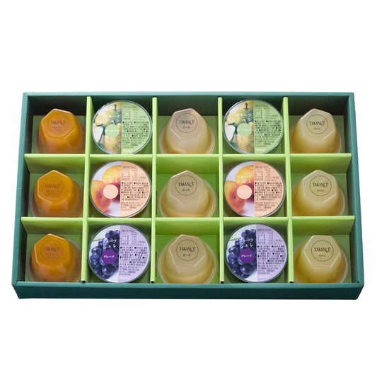 新宿高野 フルーツゼリー15入WE