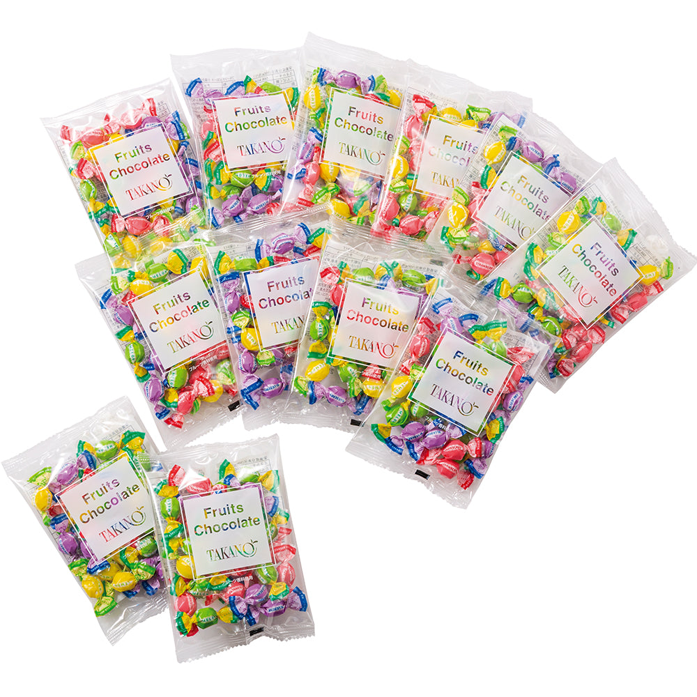新宿高野 フルーツチョコレート 小袋タイプセット（4袋入×3）