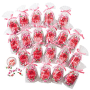 新宿高野 シェアあまおう＆とちおとめチョコレートSP20入（ピーチ柄ラッピング袋付）