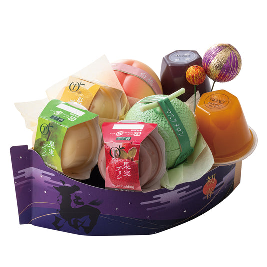 新宿高野 宝船デザートセット