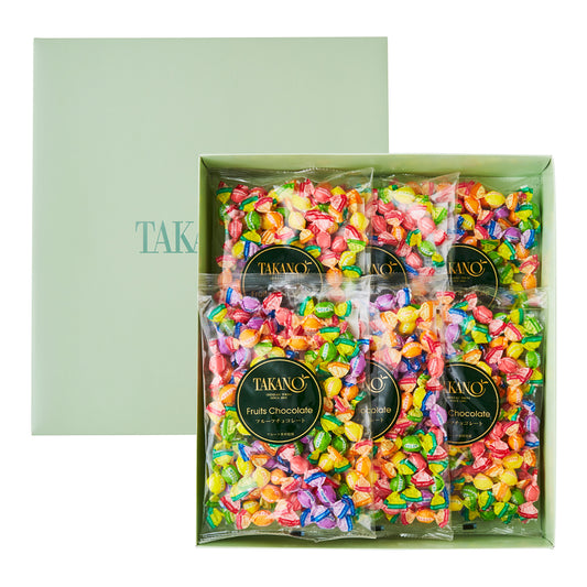 新宿高野 フルーツチョコレート平袋6入