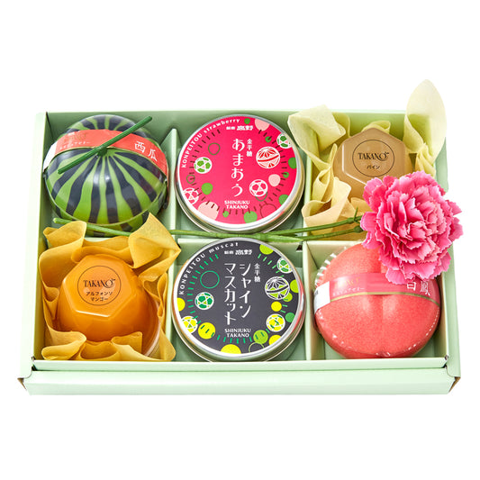 新宿高野 母の日ゼリー＆金平糖ギフトEB #29100