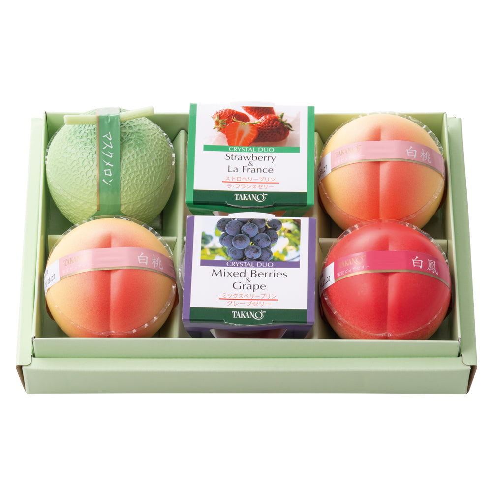 新宿高野 果実ピュアゼリー＆クリスタルデュオECZ