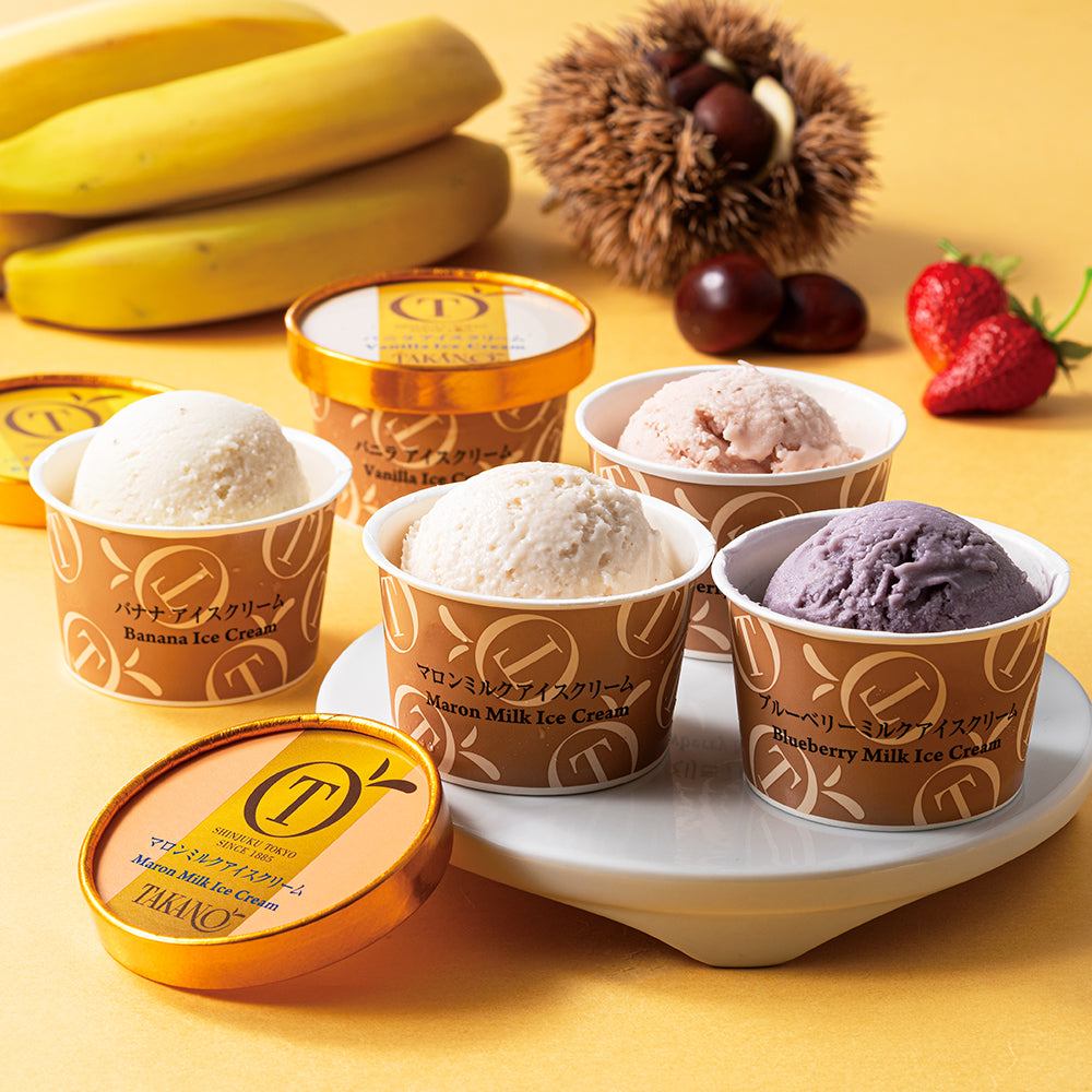 新宿高野 アイスクリームセットA – 新宿高野オンラインショップ