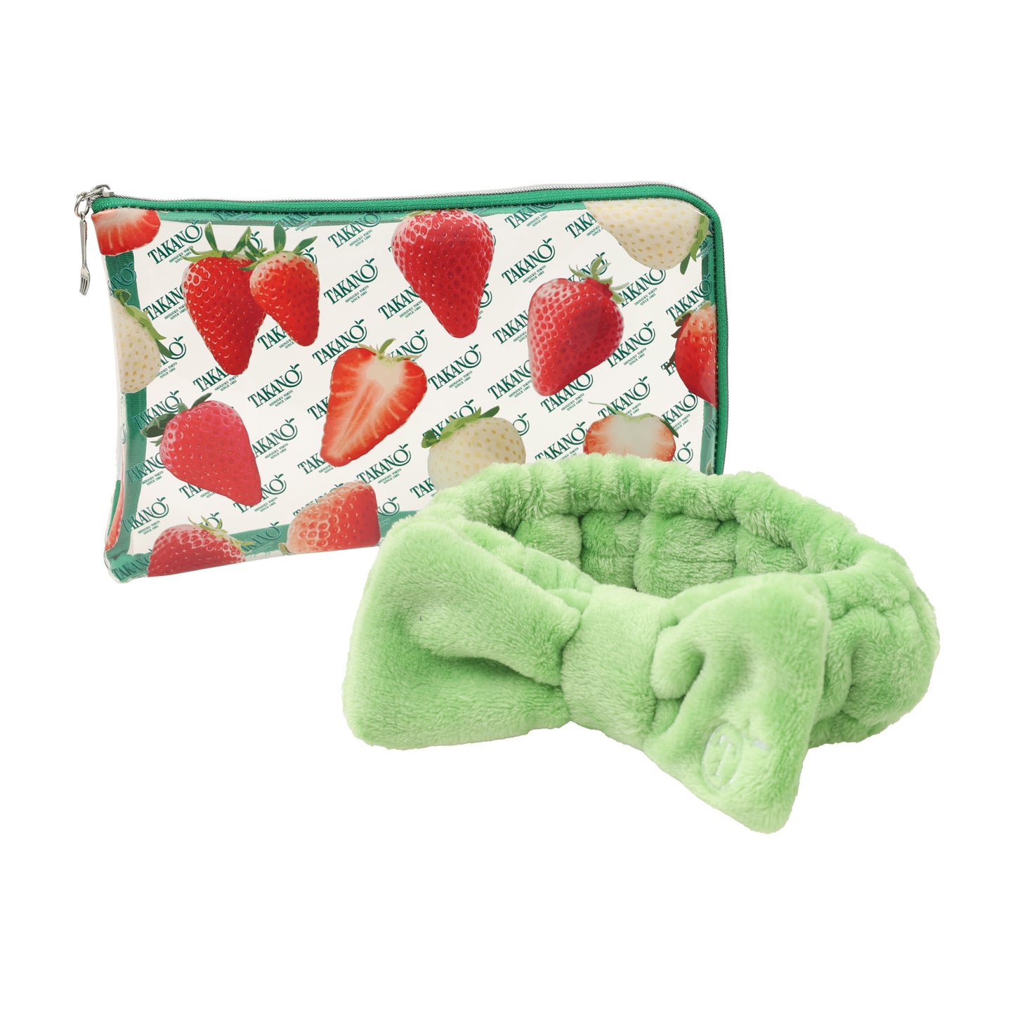 ポーチ付きヘアバンド TAKANO×LOFT ロフトフルーツパーラー