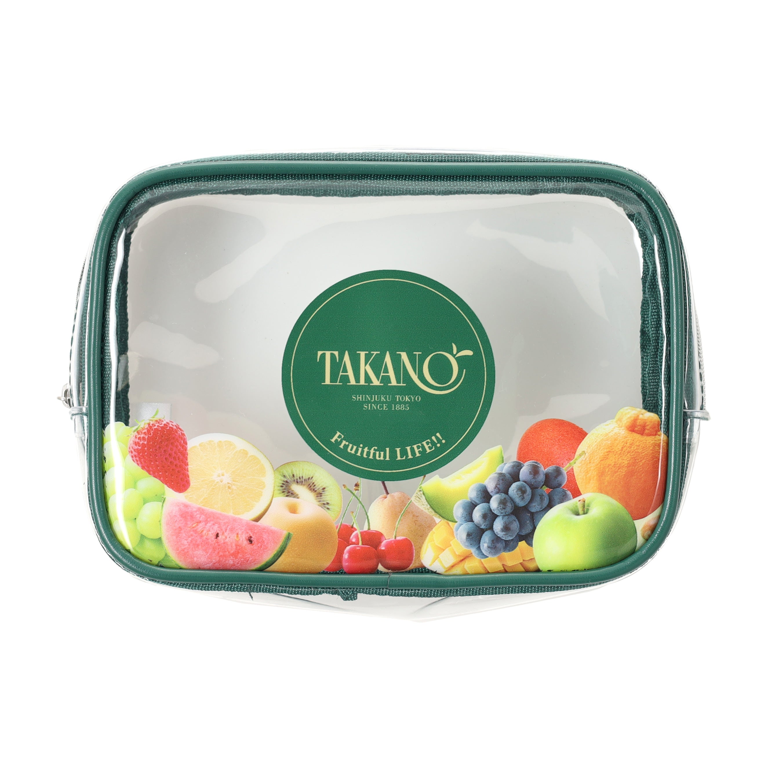 takanoha♡二枚セット♡ ビニールポーチ 新宿高野 TAKANO×LOFT ロフトフルーツパーラー – 新宿