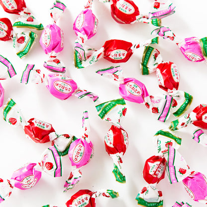 新宿高野 あまおう＆とちおとめチョコレートSPリボン（ピーチ柄ラッピング袋付）